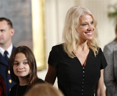 Kellyanne Conway, former counselor to President Trump, allegedly posted a topless picture of her daughter Claudia, 16, on Twitter on Monday. . Kellyanne conway daughter